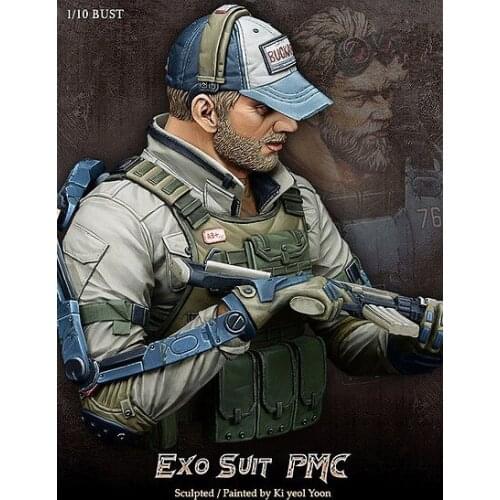 1/10 Scale Resin Bust fantasy Warrior Figure Model Kit Free Shipping