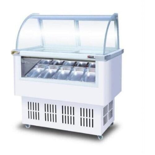 Hot sell gelato Ice Cream Display Freezers showcase gelato showcase display cabinet