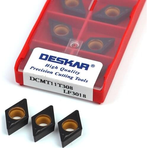 DESKAR DCMT11T308 LF3018 original blade CNC lathe tool tool parts high quality cast iron carbide blade