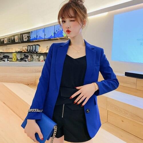 Peonfly Women's Denim Blazers