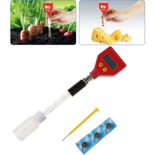 PH-98108 pH Meter Sharp glass Electrode for Water Food Cheese Milk Soil pH Test