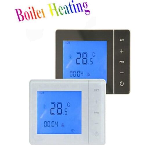 Programmable 3A Water Floor Heating Thermostat Room Temperature Manifold Actuator Valve Control 100-240VAC