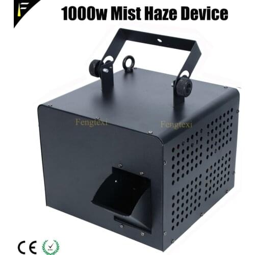 Remote control/DMX512 Portable 1000w Mist Haze Emissions Fogger Machine Special Effects Decorate for Wedding Celebration Party