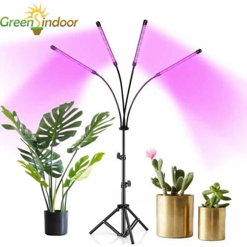 Growing Led Stirps Timer Phyto Lamp For Seedings Home Standing Phytolamps Full Spectrum Light Bar For Planting Flowers Vegetable