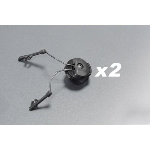 FMA PT Headset and Helmet Rail Adapter Set Black TB334