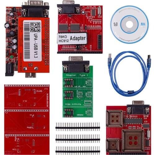 UPA USB Serial Programmer Full Package V1.3 Programmer Red Board