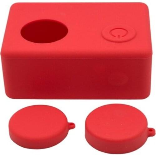 Silicone Case Cover for SJ4000 WIFI SJ4000 Plus SJ5000 SJ7000 SJ9000 Soft Rubber Skin for Eken H9 H9r GoPro Hero 3 Accessories