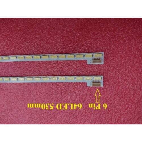 2 PCS/lot 64LED LED strip for LG Innotek 42Inch 7030PKG 64EA 74.42T23.001 AUO TOSIBIA AU T420HVN01.1 T420HW06 Aoc LE42D5520