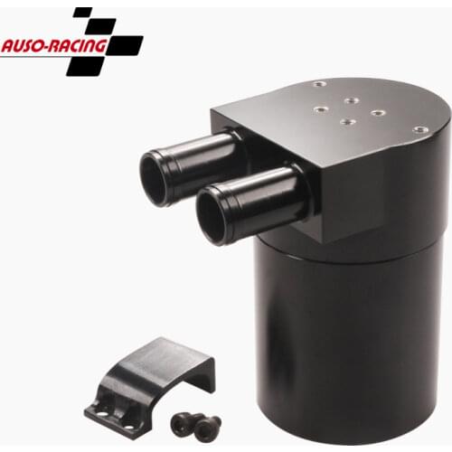 UNIVERSAL Aluminum Alloy Reservior Oil Catch Can Tank for BMW N54 335 BLACK & SILVER & Red & Blue