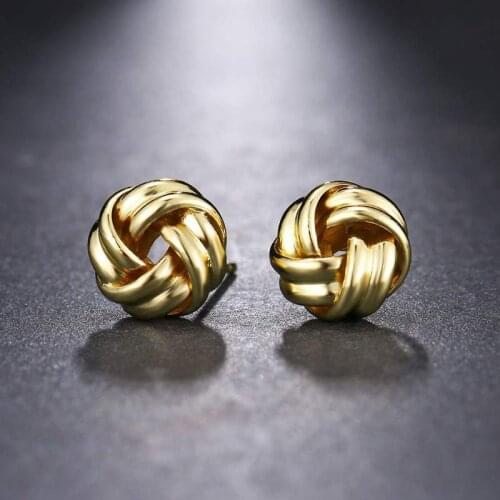 Japanese Korean Exaggeration Fashion Glorious Retro Solid Earrings for Woman High Grade Textured Cool Ear Stud Minimalist
