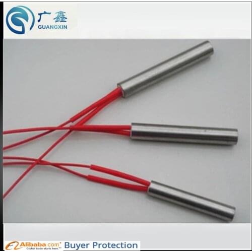 Free shipping 6.5*50mm Heater Length AC 220V 80W Electric Cartridge Heater Heating Element 10pcs