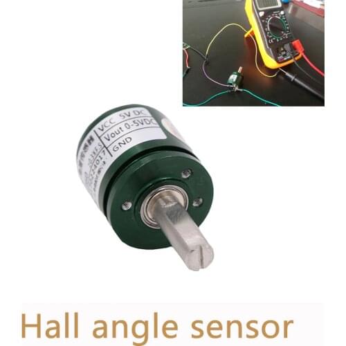 5pcs/lot Non-contact Hall Angle Sensor 0-360 Degree Angular displacement Torque Rotation Angular displacement Sensor L25