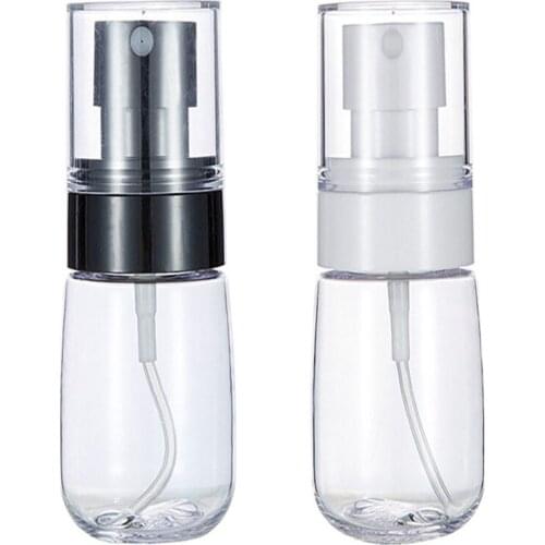 500pcs/lot 30ml 60ml 80ml 100ml Fine Mist Spray Bottle Empty Plastic Sprayer Bottle Refillable Travel Perfume Water Bottle