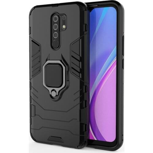 For Xiaomi Poco M2 Case Luxury Ring Back Cover Stand Armor ShockProof Case For Xiaomi Poco M2 M 2 PocoM2 Phone Cases