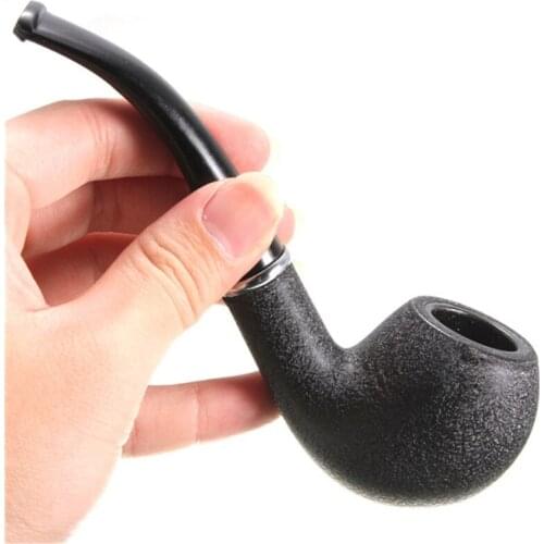Wooden smoke Smoking Pipe Hookah Vintage Durable Stone Style Cigar Cigarette Smoking Tobacco Pipe Gifts For Men