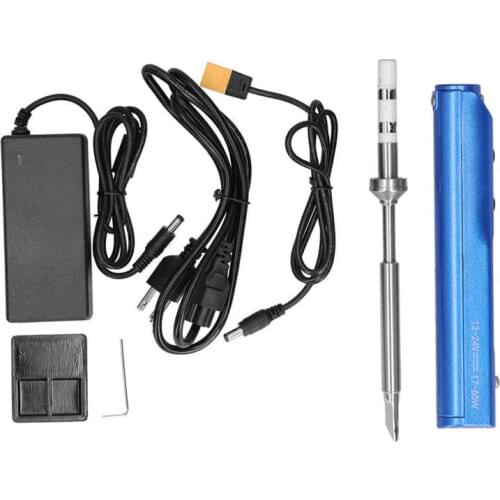 SQ-001 Soldering Iron Kit Mini Welding Iron Set With 19V Power Supply Adapter 100-240V