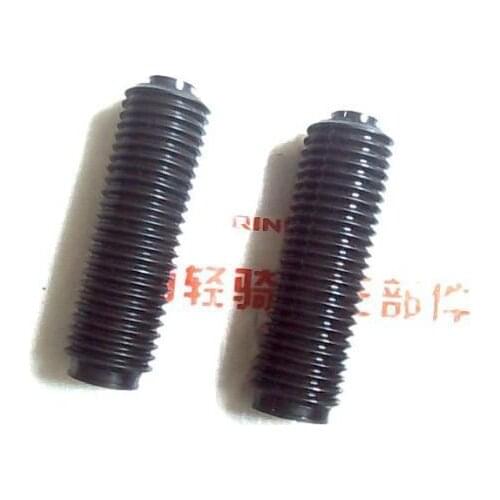 Free shipping Jinan qm200gy qingqi before the shock absorption dust cover set FOR suzuki gxt200 dr200 parts