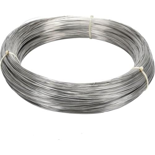 New20/100m 304 Stainless Steel Wire Single Strand Tie Soft wire 0.5mm/ 0.8mm/1mm/1.2mm/1.5mm/2mm/2.5mm/3mm