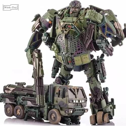 Transformation Robot WJ M02 Camouflage Smoke Detective Truck Model Action Figure Alloy Model Collection Toys Gifts