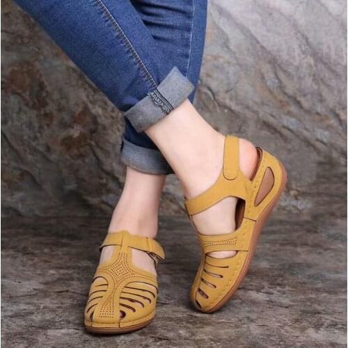 Spring ladies casual shoes ladies sandals breathable thick-soled sandals comfortable womens shoes