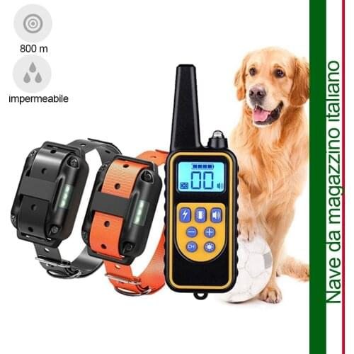 Collare cane rifornimenti del cane impermeabile elettro-shock shock recinto per cani dog accessories cuccia cane plastica IT GLS