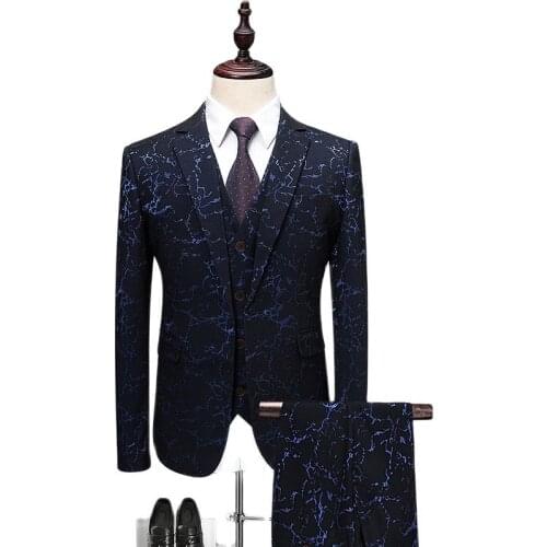 2021 New Arrival Morning suit Wedding Suits For Men Best mans Three Peices Suits (Jacket+Pants+vest) Custom made Black Suits