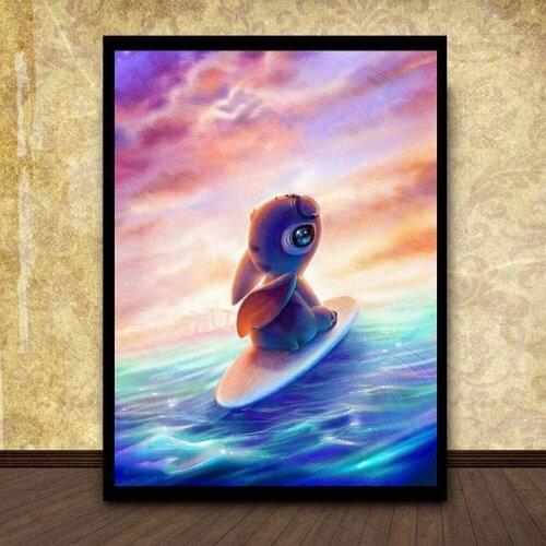 DIY 5D Diamond Painting Colorful Cross Stitch Kits Mosaic Art Picture of Rhinestones Diamond Embroidery Decor Disney