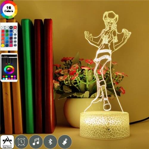 Aniem 3d Night Light One Piece Nico·Robin Figure LED Night Light USB Battery 3D Table Decoration Lamp for Bedroom Home Decor