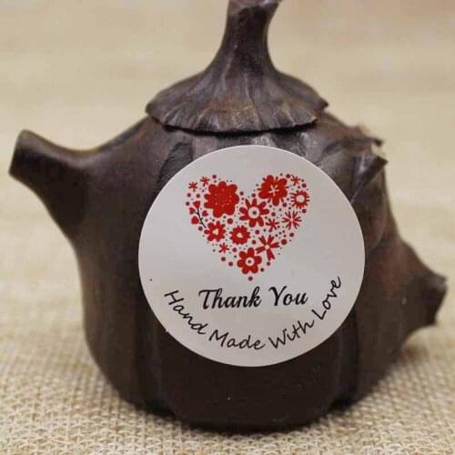 300PCS DIY Kraft Paper Tags Handmade&Thank You Head Label Luggage Wedding Party Note Tag Hang Tag Kraft Gifts thank you labels