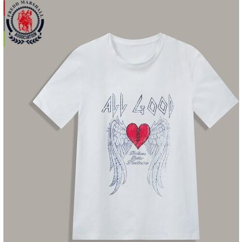 FREDD MARSHALL Mens Graphic T-Shirt Summer 2020 Men 100% Cotton Casual Short Sleeve Tee Shirt Breathable O-Neck Hip Hop Tee 396