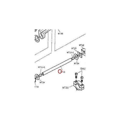 Code MT11 looper bar of the machine serves model C007