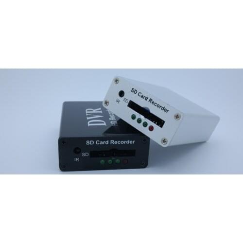 Upgrade 1 Channel Mini CCTV DVR Support SD Card Real-time Xbox HD Mini 1Ch DVR Board MPEG-4 Video Compression Color Black/White