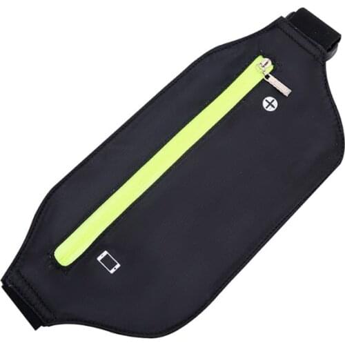 1 PC Lycra Sports Fanny Pack Waist Bum Bag Travel Running Bags Slim Belt Phone Pouch for Men Women