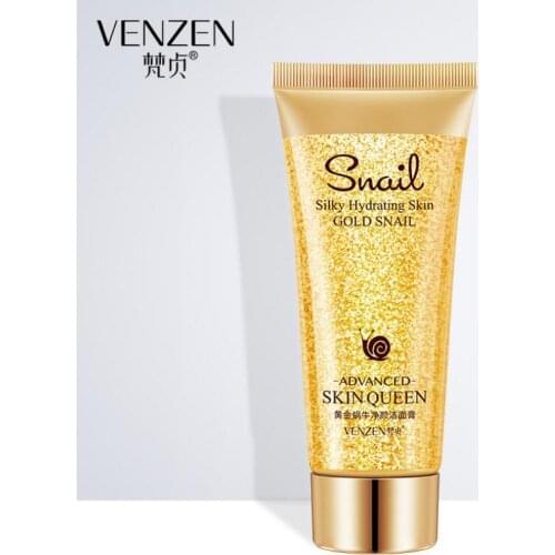 Gold Snail Facial Cleanser Hydrating Moisturizing Nourishing Oil Control Gentle Face Wash Cleanser Skin Care