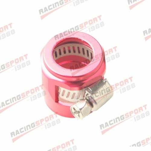 AN - 10 AN10 red Fuel Hose Clamp Finisher HEX Finishers