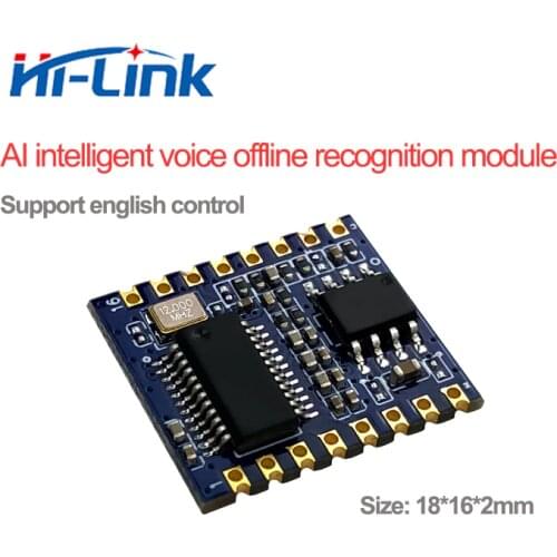 Free ship 2pcs HLK-V20 free words customize Module Start Kit/Development Board by Voice Wireless control suitable for smart home