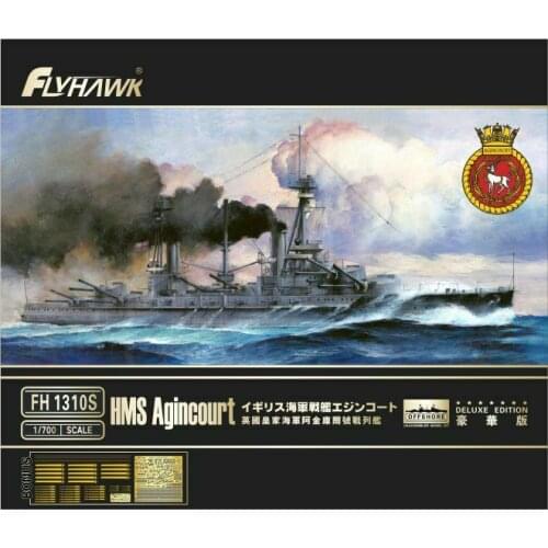 Flyhawk FH1310S 1/700 HMS Battleship Agincourt