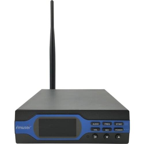 FMUSER FU-X01AK 1W Long Range Broadcast Home FM Radio Transmitter with Antenna+Power charger for Radio station