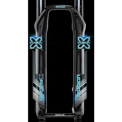 READU X-fusion RC32 decals mountain bike front fork stickers MTB bicycle front fork decals Bike stickers bicycle accessories