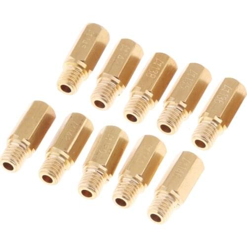 Carburetor Main Jet Kit #136 138 140 142 Injector Nozzle For GY6 Keihin OKO