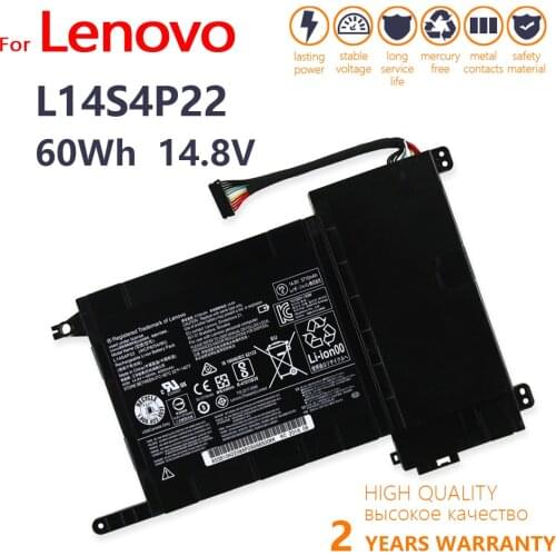 Genuine Lenovo IdeaPad Y700 Y700-17iSK Series Y700-15ISK 5B10H22084 L14M4P23 L14S4P22 14.8V 60wh Original 4050mAh Laptop battery