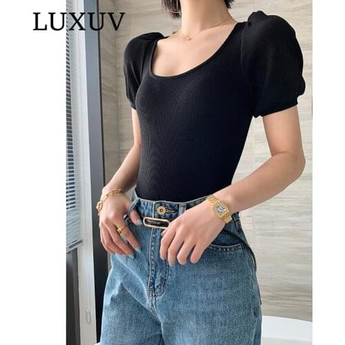 LUXUV Womens Jumpsuit Summer Clothing Monkeys Casual Playsuit Combinations Overalls Bodysuit Short Suit Swimming Clothes Y2k
