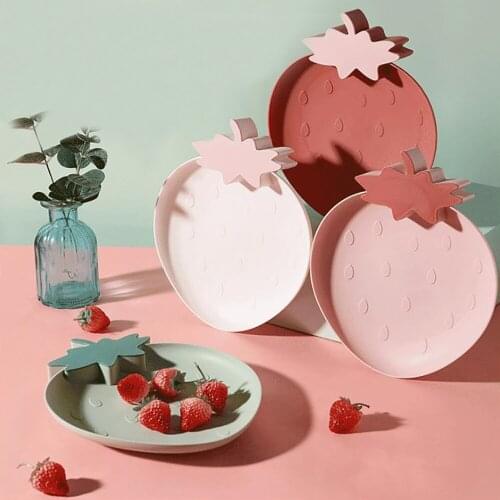 1Pcs Fruit Plate Creative Nordic Style Living Room For Nut Candy Fruit Snack Plate Tray Tray Coffee Table Breakfast Plate Snack