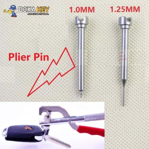 2pcs/lot HUK Folding key Split clamp pin Replacement folding key Disassembly pliers split pin Flip Key Remover+ Installation pin