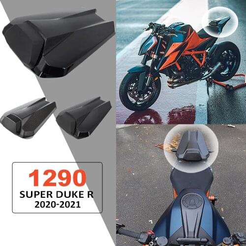 2020 2021 For 1290 Super Duke R Seat Cover Motorcycle Rear Passenger Pillion Fairing Cowl Carbon