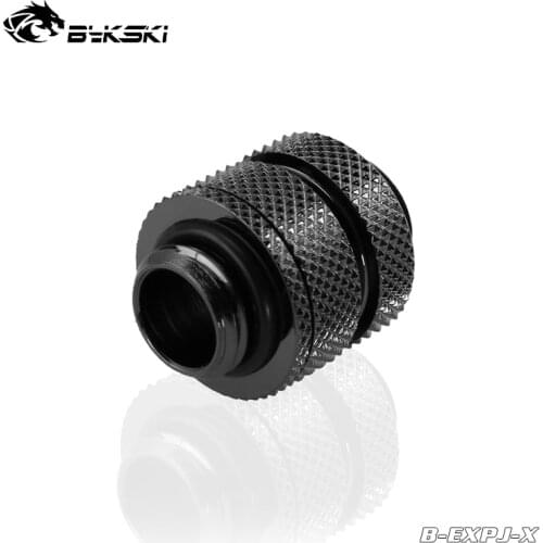 Bykski SLI Bridge 16~22mm Extender Double Graphics Card Connect Fittings Male To Male , G1/4"x2,B-EXPJ-X