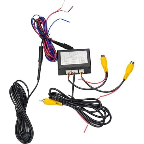 Car Parking Backup Camera Video Channel Converter Auto Switch Front View / Rearview Rear View Camera Video Control Box