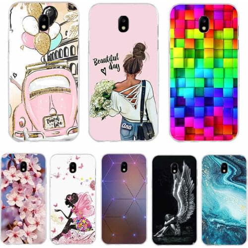 For Samsung J5 2017 5.2inch Case Coque Case J530F Soft TPU Silicone Bumper Case For Samsung Galaxy J5 J 5 2017 Cover Shell