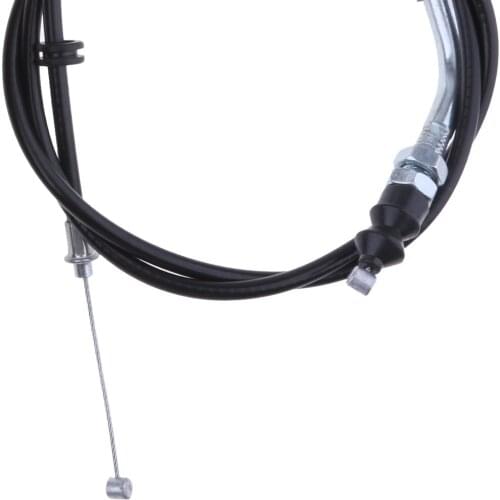 Black Twist Grips Fits 7/8 Inch 22mm Handlebars & Thumb Throttle & Cable