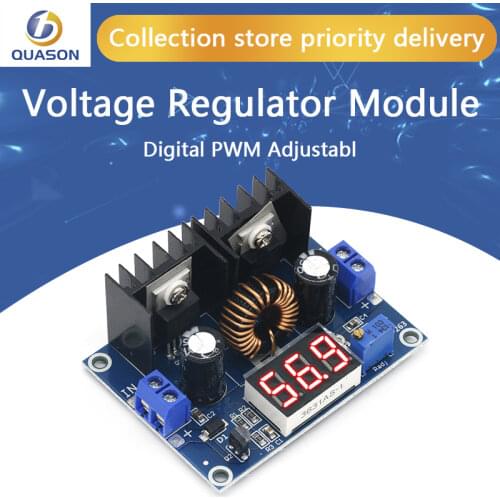 XH-M404 M404 DC 4-40V 8A Voltage Regulator Module Digital PWM Adjustabl DC-DC Step Down Voltage Regulator DC XL4016E1